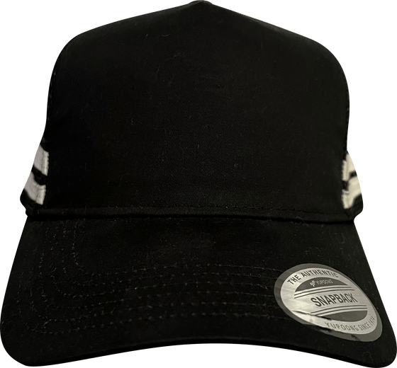 FLEX LOW PROFILE TWIN STRIPE TRUCKER CAP - madhats.com.au