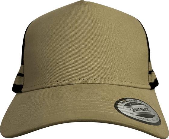 FLEX LOW PROFILE TWIN STRIPE TRUCKER CAP - madhats.com.au