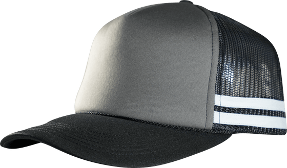 Flex Stripe A Frame Trucker High Profile - madhats.com.au