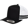 Flexfit Stripe Trucker Caps - madhats.com.au