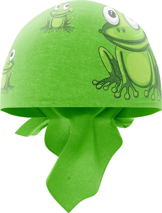 Freaky Frog Bandannas - madhats.com.au