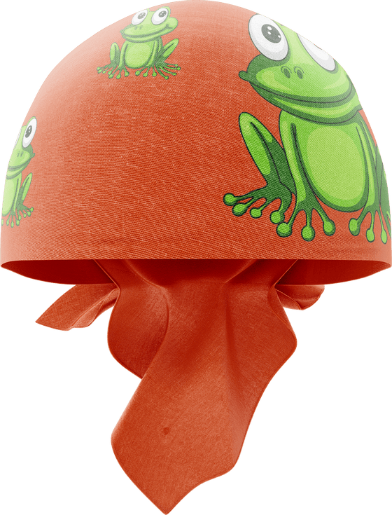 Freaky Frog Bandannas - madhats.com.au