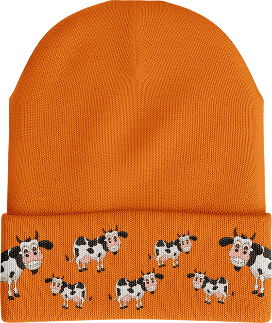 Fussy Cow Beanie - madhats.com.au