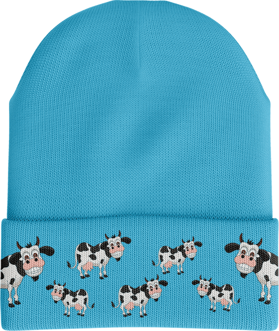 Fussy Cow Beanie - madhats.com.au