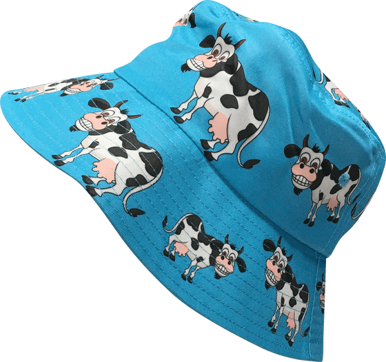 Fussy Cow Bucket Cap - madhats.com.au