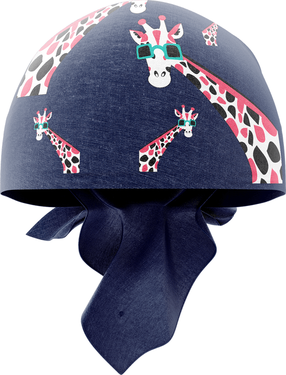 Gigi Giraffe Bandannas - madhats.com.au