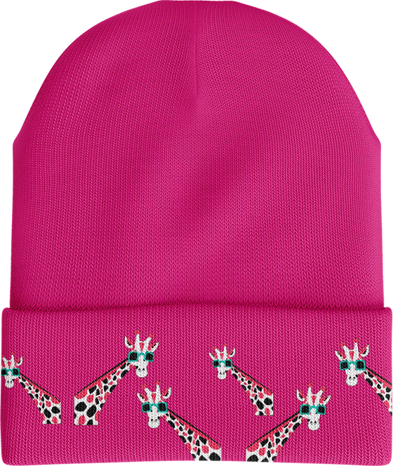 Gigi Giraffe Beanie - madhats.com.au