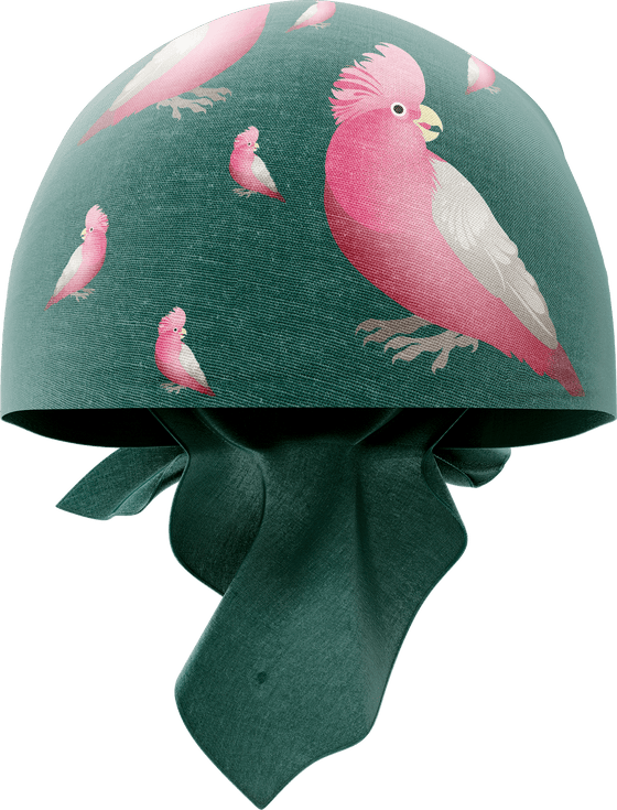 Glama Galah Bandannas - madhats.com.au