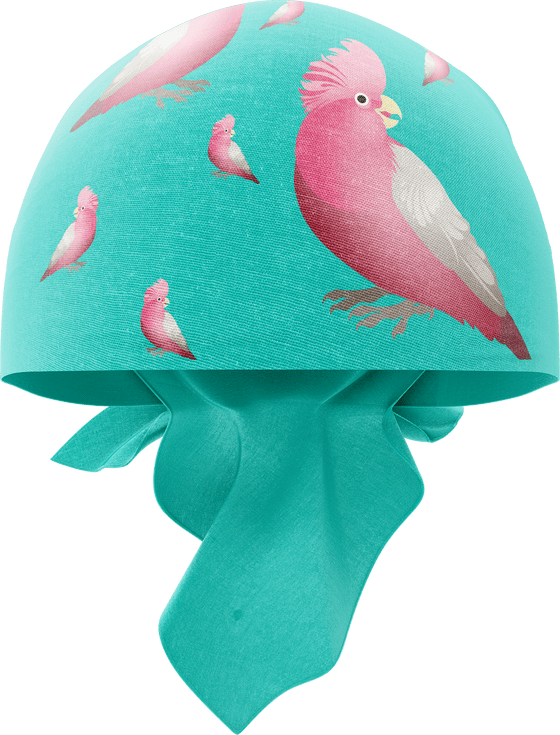 Glama Galah Bandannas - madhats.com.au