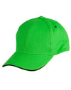 H/B/C sandwich peak cap - madhats.com.au