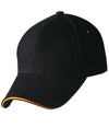 H/B/C sandwich peak cap - madhats.com.au