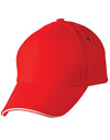 H/B/C sandwich peak cap - madhats.com.au