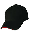 H/B/C sandwich peak cap - madhats.com.au