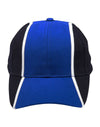 H/B/C tri-color baseball cap - madhats.com.au