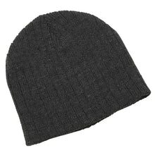  Heather Cable Knit Beanie - madhats.com.au