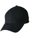 Heavy Brushed Cotton Cap With Buckle - madhats.com.au