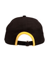 Heavy brushed cotton peak & back trimp cap - madhats.com.au