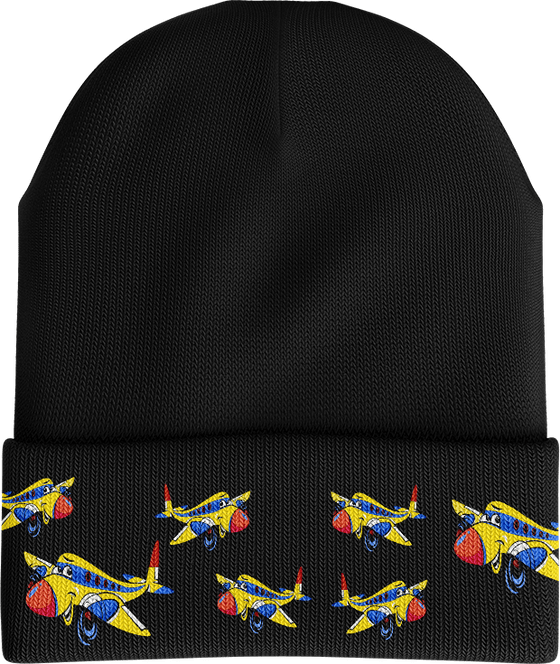 Jet Plane Beanie - madhats.com.au