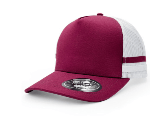 Legend Stripe Trucker Caps - madhats.com.au