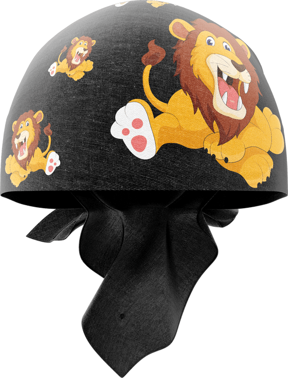 Leo Lion Bandannas - madhats.com.au