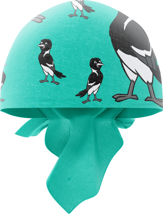 Magic Magpie Bandannas - madhats.com.au