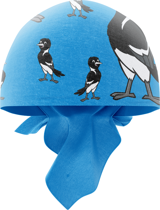 Magic Magpie Bandannas - madhats.com.au