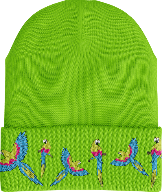 Majestic Macaw Beanie - madhats.com.au