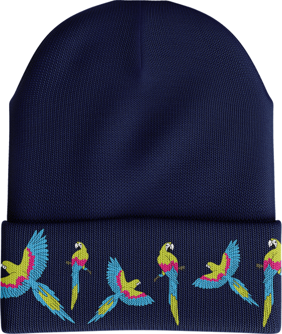 Majestic Macaw Beanie - madhats.com.au