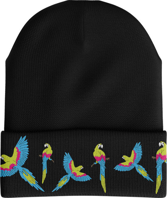 Majestic Macaw Beanie - madhats.com.au