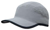 Microfibre Sports Cap with Trim on Edge of Crown & Peak - madhats.com.au