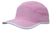 Microfibre Sports Cap with Trim on Edge of Crown & Peak - madhats.com.au