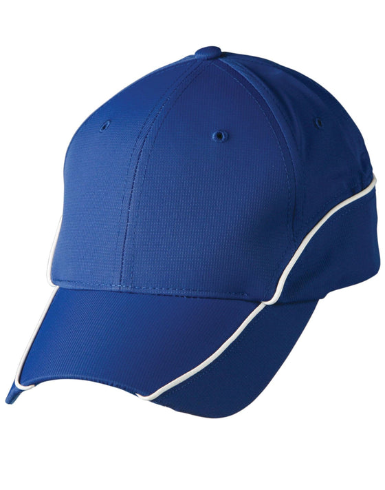 Nylon poly mesh contrast trim - madhats.com.au