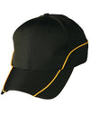 Nylon poly mesh contrast trim - madhats.com.au