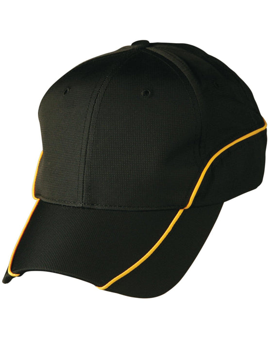 Nylon poly mesh contrast trim - madhats.com.au