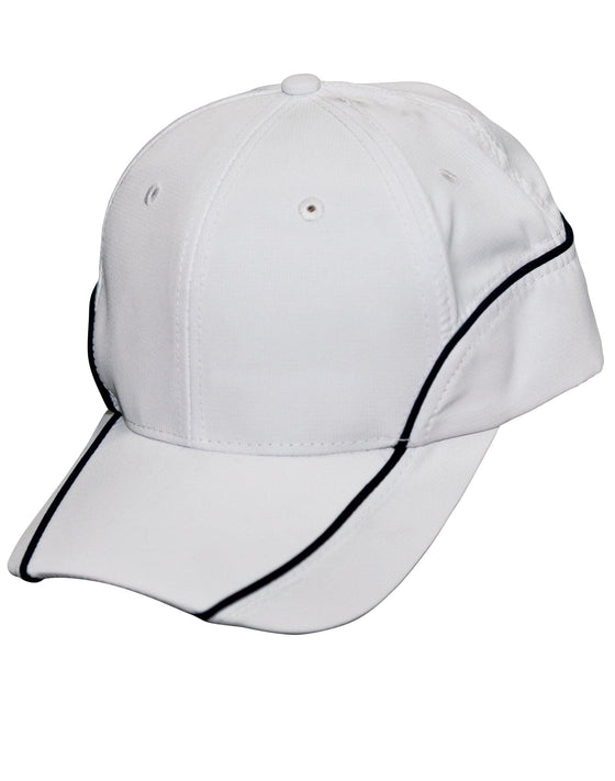 Nylon poly mesh contrast trim - madhats.com.au