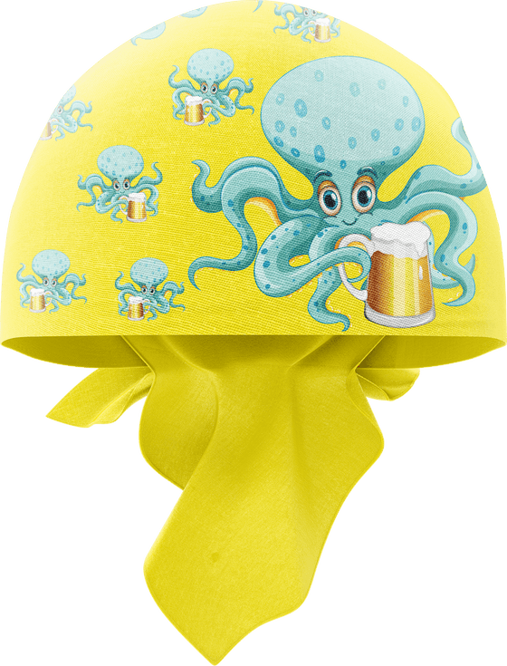 Octopus Bandannas - madhats.com.au