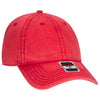 Ottocap 181248. Unstructured Low Profile Snow Washed - madhats.com.au