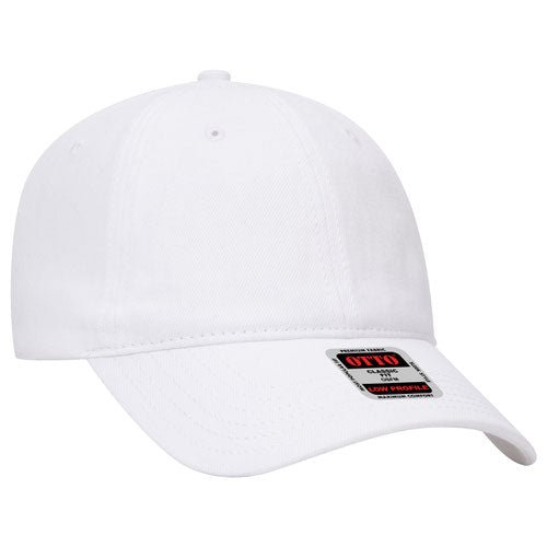 Ottocap 18253 OTTO CAP 6 Panel Low Profile Baseball Cap Brushed Bull Denim - madhats.com.au