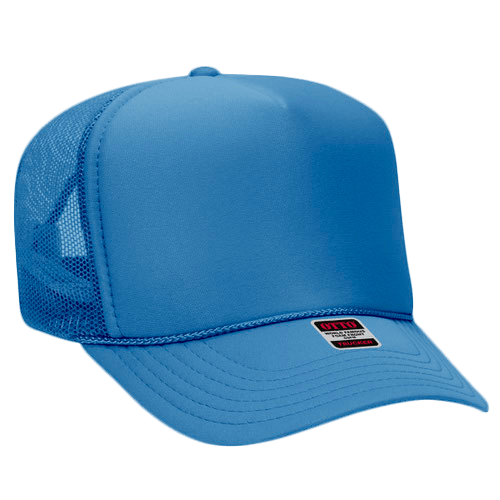 Ottocap 39165 High Crown Foam trucker with rope - madhats.com.au