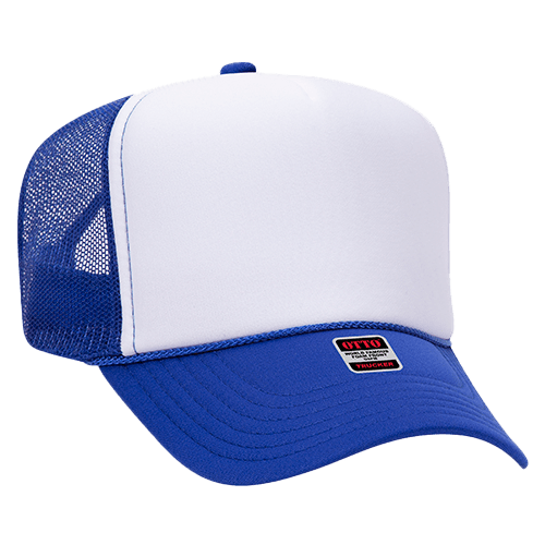 Ottocap 39165 High Crown Foam trucker with rope - madhats.com.au