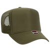 Ottocap 39165 High Crown Foam trucker with rope - madhats.com.au