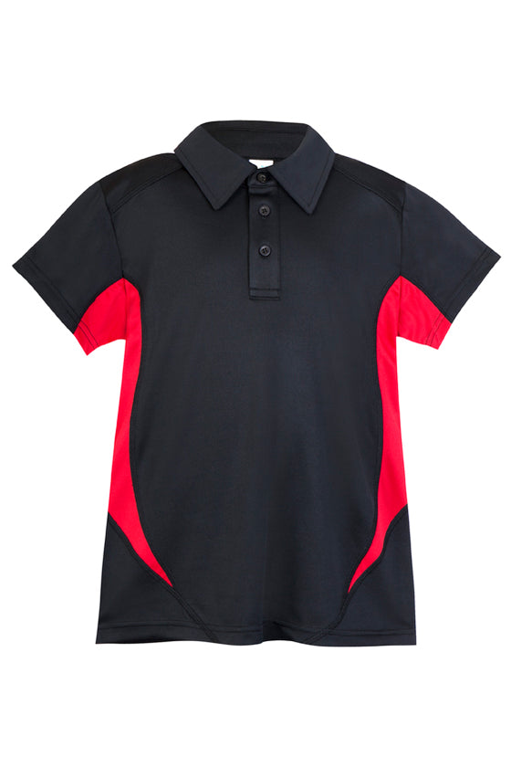 SWEAT-WICKING KID'S ACCELERATOR POLO