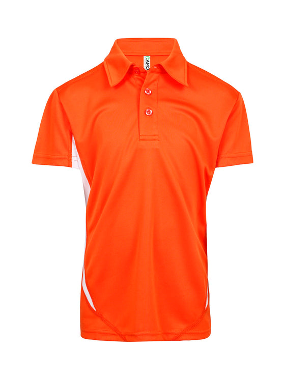 SWEAT-WICKING KID'S ACCELERATOR POLO