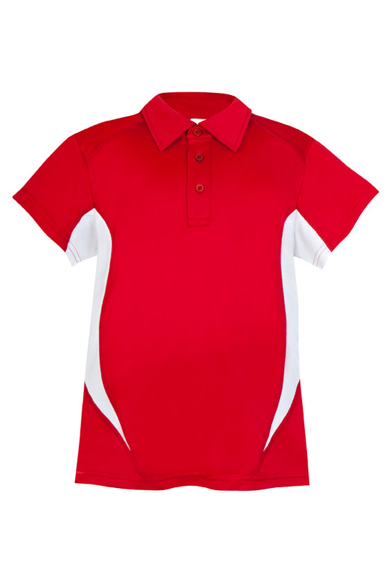 SWEAT-WICKING KID'S ACCELERATOR POLO