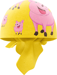  Percy Pig Bandannas - madhats.com.au