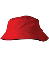 Pique mesh with sandwich trim bucket hat - madhats.com.au