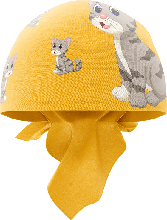 Playful Pussycat Bandannas - madhats.com.au