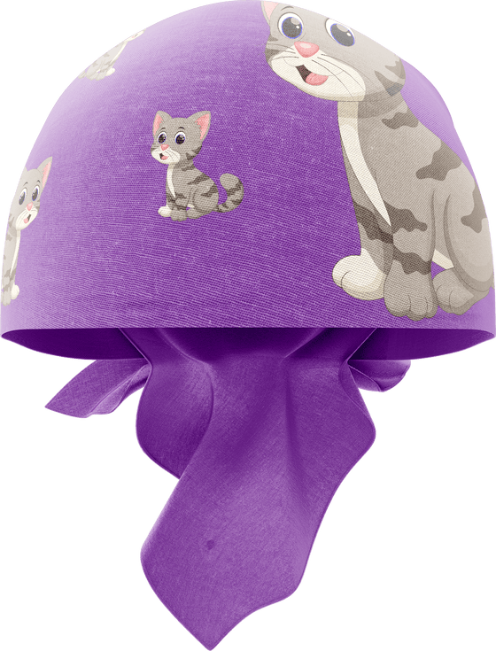 Playful Pussycat Bandannas - madhats.com.au