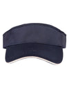 Polo twill visor - madhats.com.au