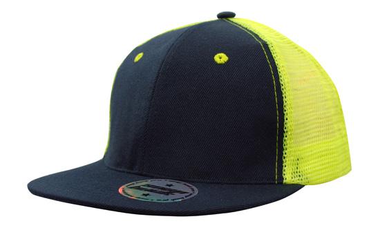 Premium American Twill with Mesh Back & Snap Back Pro Styling - madhats.com.au